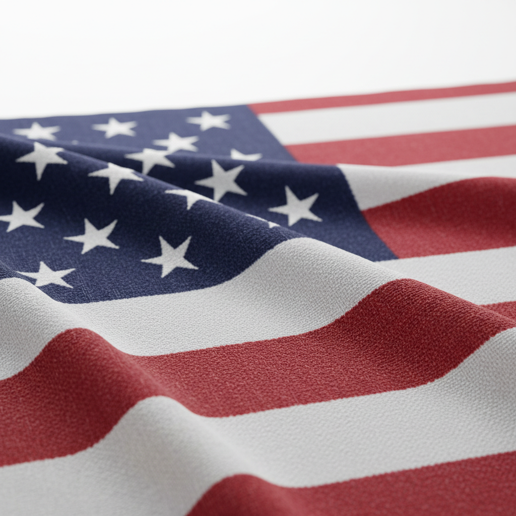 USA Flagge Close-up